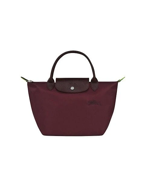 商品Longchamp|Small Le Pliage Green Top Handle Bag,价格¥469,第1张图片