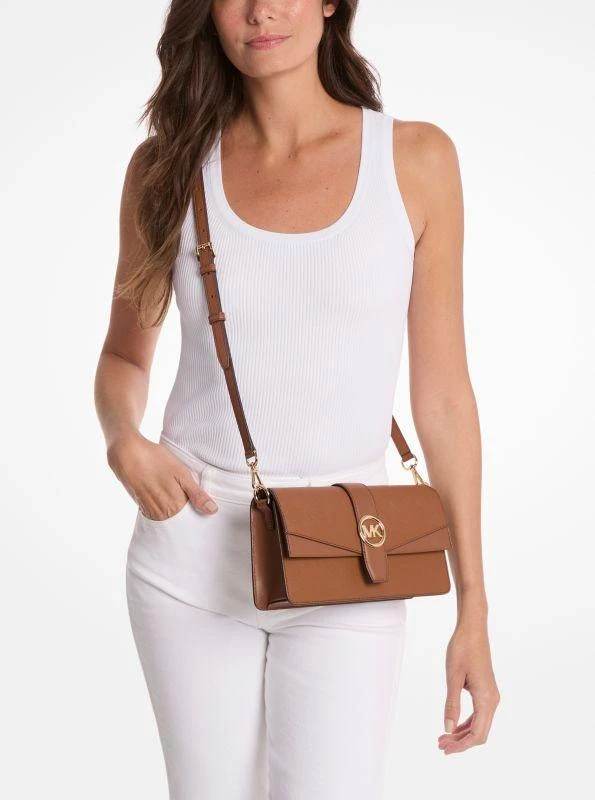 商品Michael Kors|女士 Greenwich 中号 Saffiano 皮革单肩包,价格¥815,第3张图片详细描述