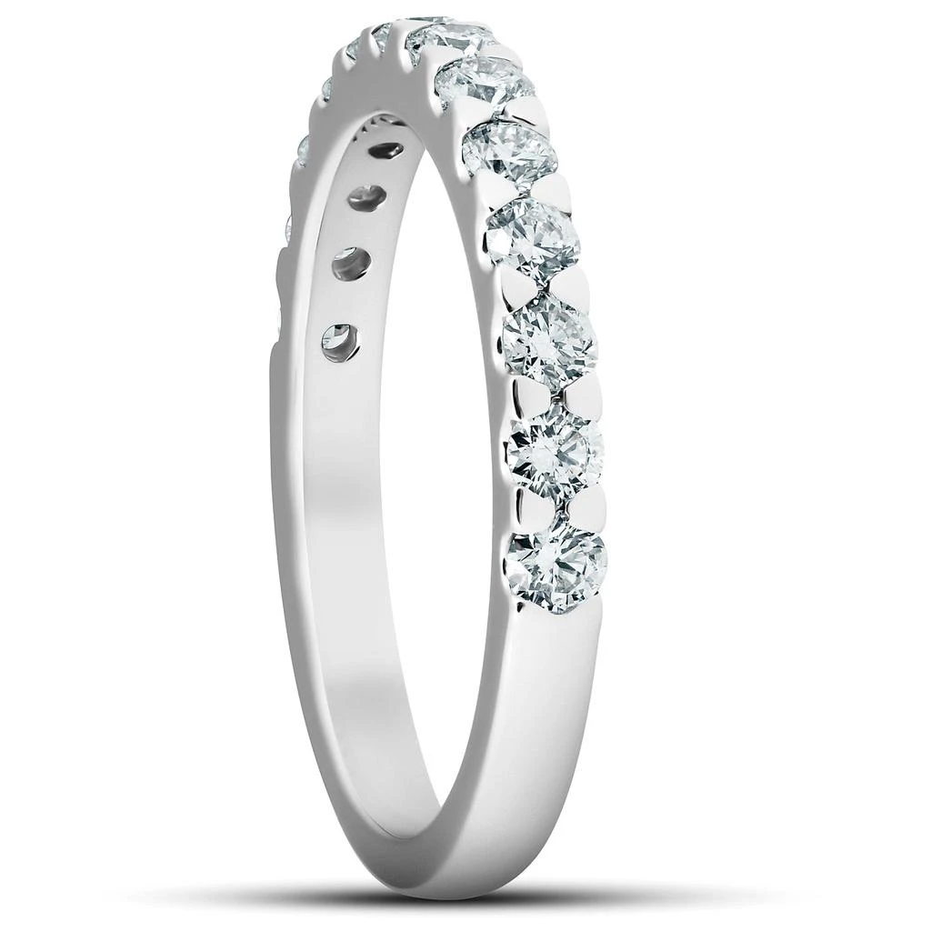 商品Pompeii3|3/4Ct Diamond Wedding Womens Ring Anniversary Stackable Band 14k White Gold,价格¥3751,第2张图片详细描述