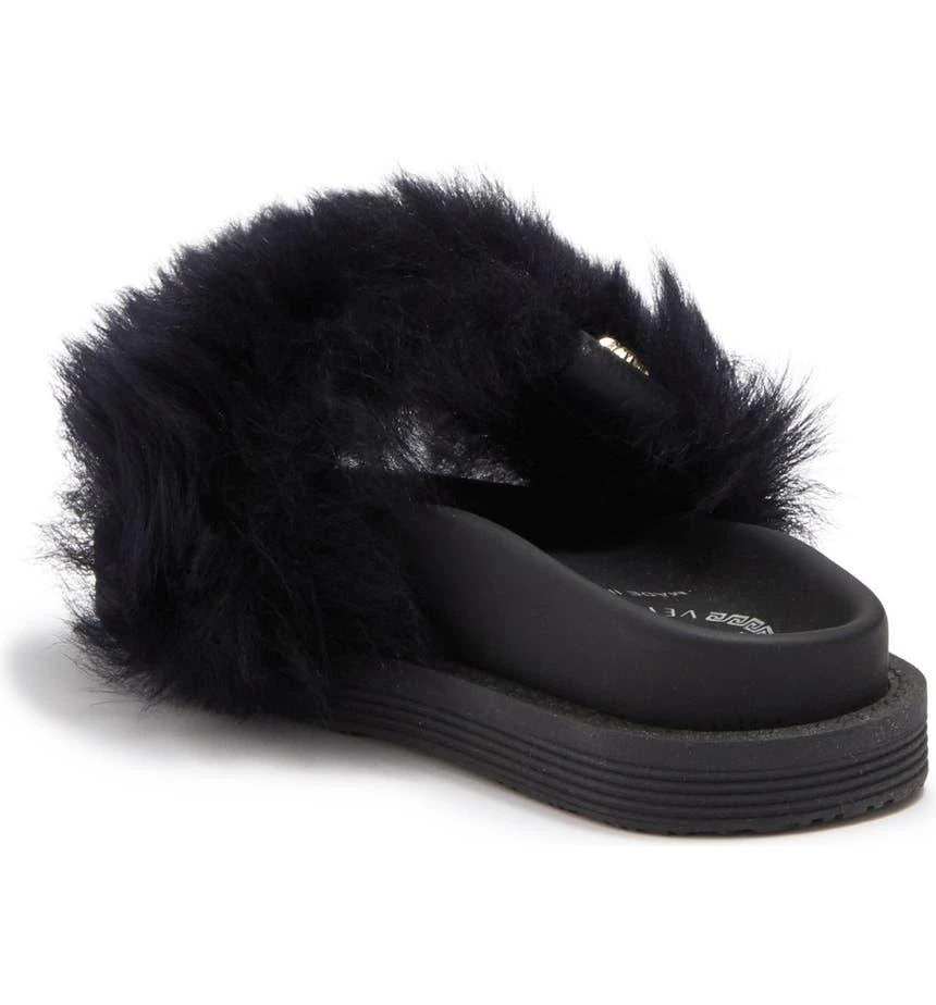 商品Versace|Faux Fur Slide Sandal,价格¥615,第2张图片详细描述