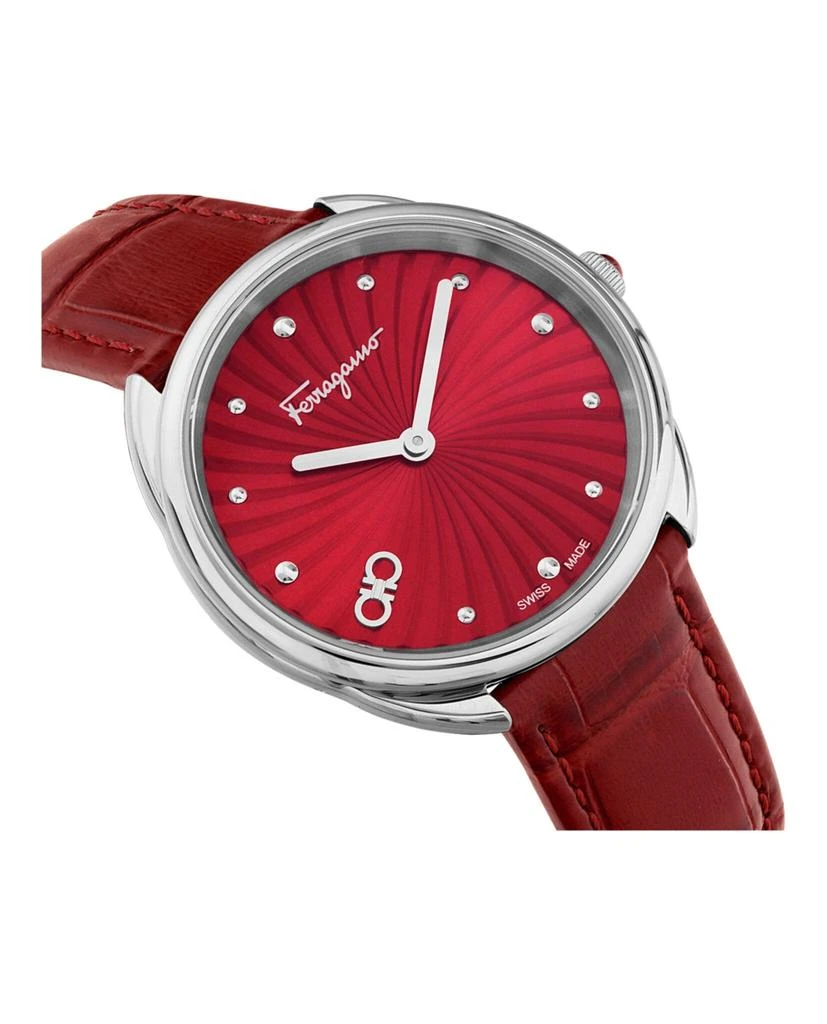 商品Salvatore Ferragamo|Cuir Strap Watch,价格¥1940,第3张图片详细描述