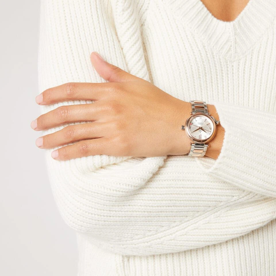 商品Vivienne Westwood|Vivienne Westwood Orb Silver-Plated Watch,价格¥2111,第4张图片详细描述