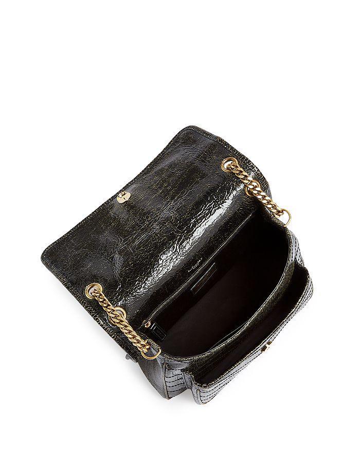商品Yves Saint Laurent|Niki Crackled Leather Crossbody,价格¥22315,第4张图片详细描述