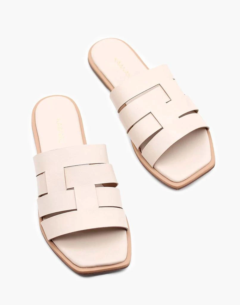 商品Madewell|KAANAS AURORA LABYRINTH LEATHER SANDAL,价格¥1112,第1张图片