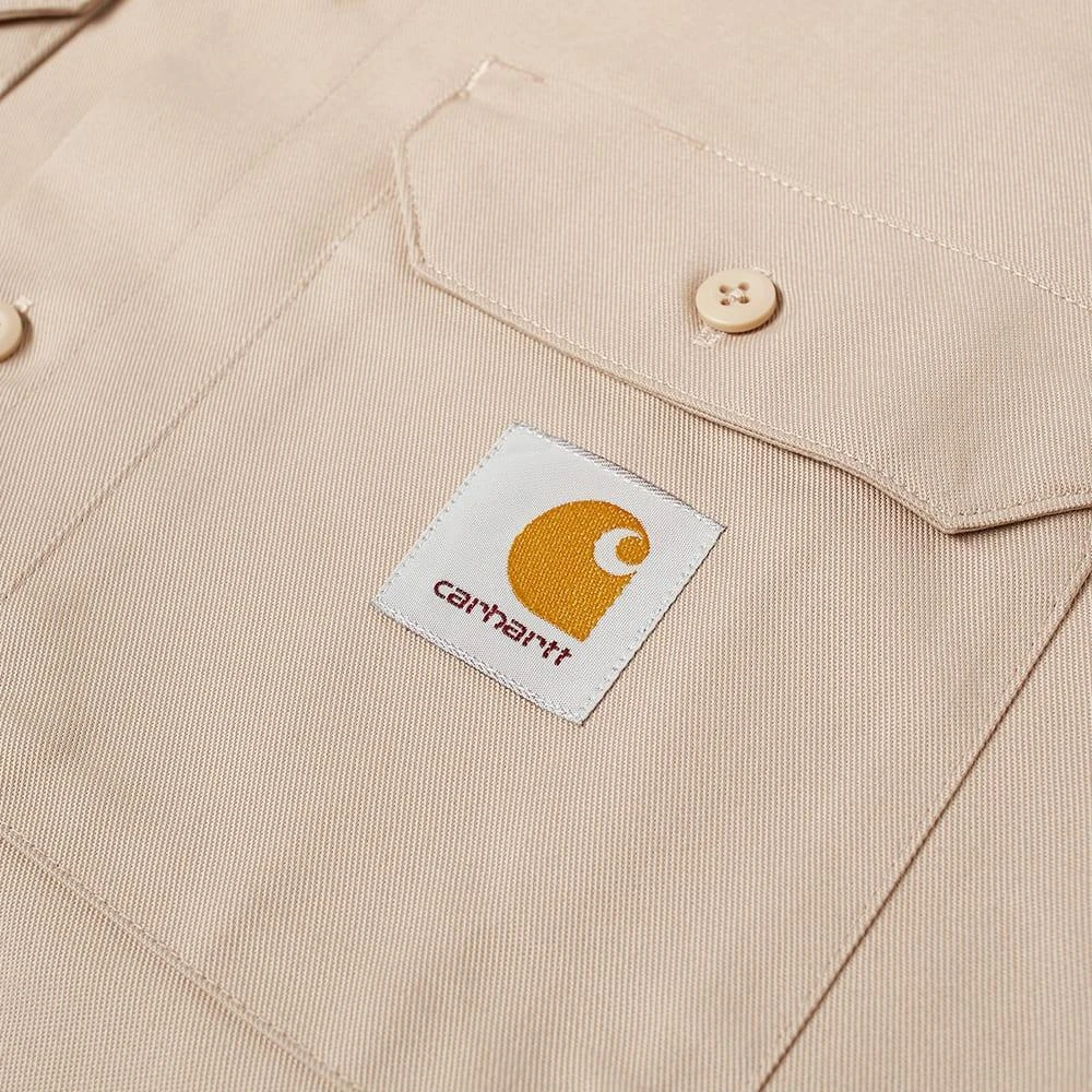 商品Carhartt|Carhartt WIP Short Sleeve Master Shirt,价格¥553,第2张图片详细描述