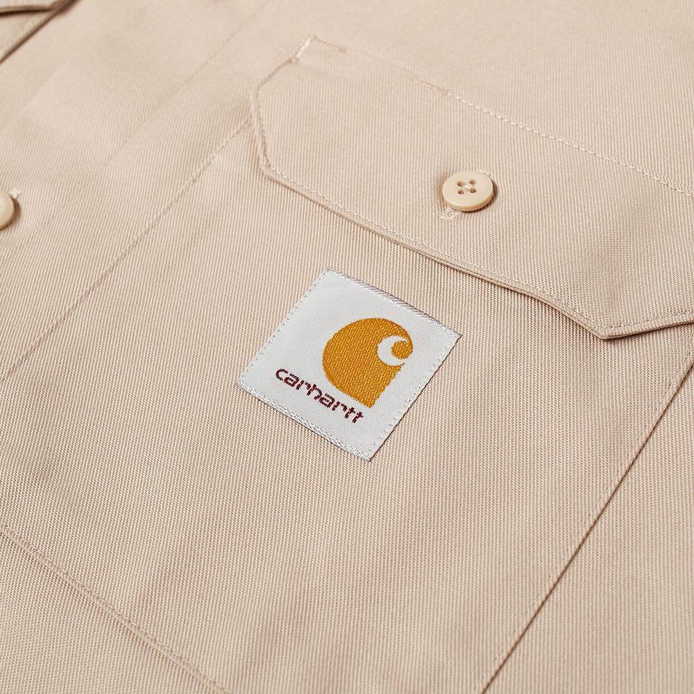 商品Carhartt|Carhartt WIP Short Sleeve Master Shirt,价格¥503,第4张图片详细描述