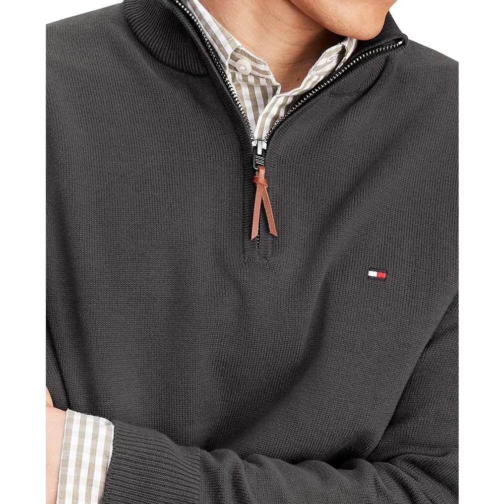 商品Tommy Hilfiger|Men's Big & Tall Quarter-Zip Sweater,价格¥403,第4张图片详细描述