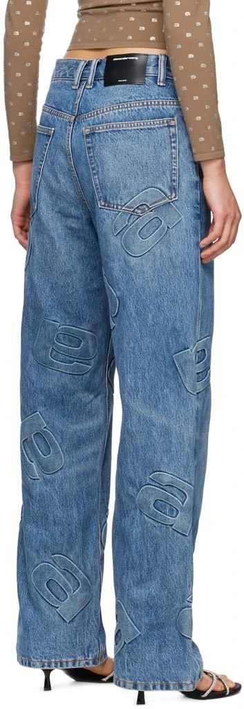 商品Alexander Wang|Indigo 3D A Jeans,价格¥2854,第3张图片详细描述