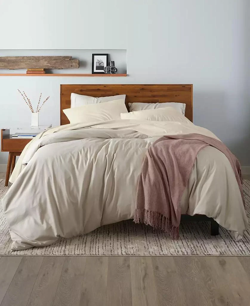 商品Ella Jayne|500 Thread Count 100% Cotton Sateen 4-Pc. Sheet Set, California,价格¥139,第2张图片详细描述