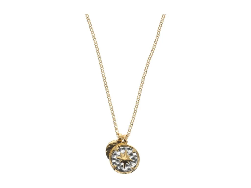 商品Chan Luu|Two-Tone Star Coin Necklace,价格¥1005,第1张图片