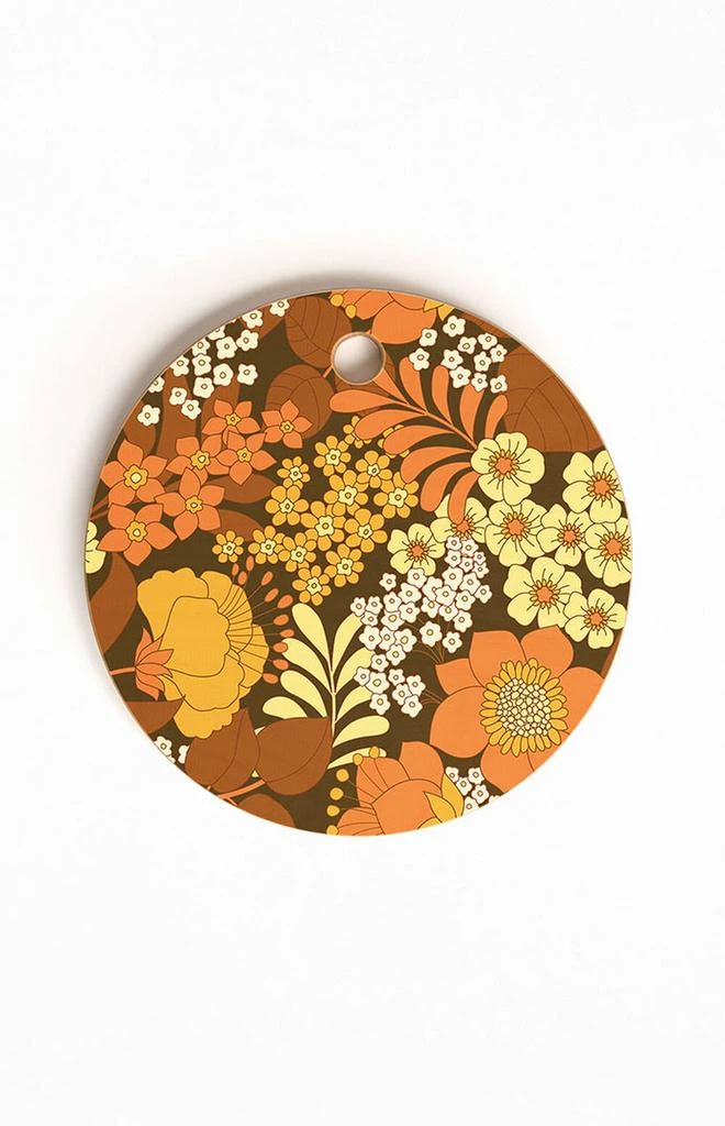 商品DENY Designs|Orange Round Cutting Board,价格¥365,第1张图片