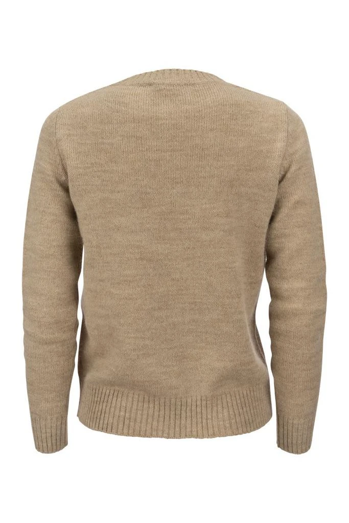 商品Weekend Max Mara|WEEKEND MAX MARA GALLO - Alpaca and cotton blend yarn sweater,价格¥1136,第2张图片详细描述