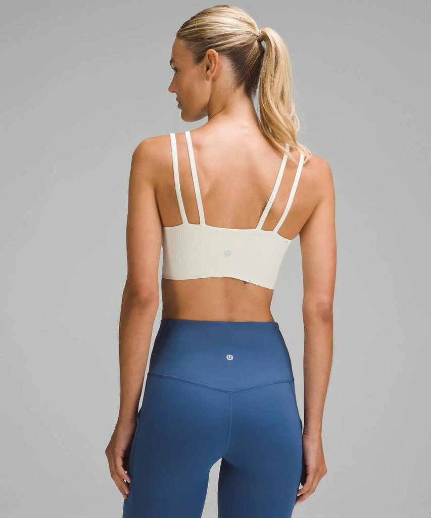 商品Lululemon|Like a Cloud Strappy Longline Ribbed Bra *Light Support, B/C Cup,价格¥316,第2张图片详细描述