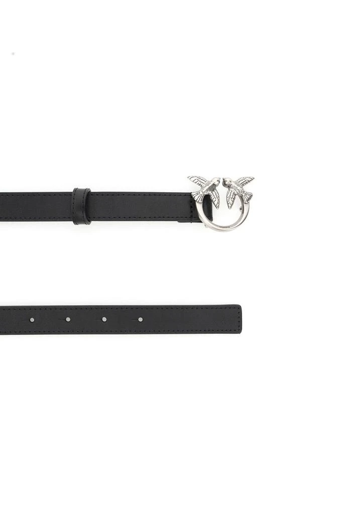 商品PINKO|LOVE BIRDS LEATHER THIN BELT,价格¥444,第2张图片详细描述