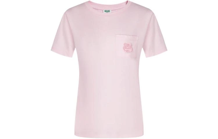 商品[国内直发] Kenzo|纯色Logo虎头刺绣短袖T恤 女款,价格¥801,第3张图片详细描述