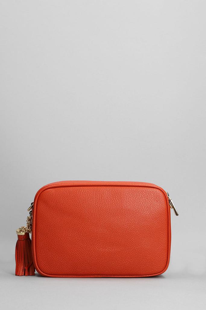 MICHAEL Michael Kors Ginny Shoulder Bag In Orange Leather商品第3张图片规格展示