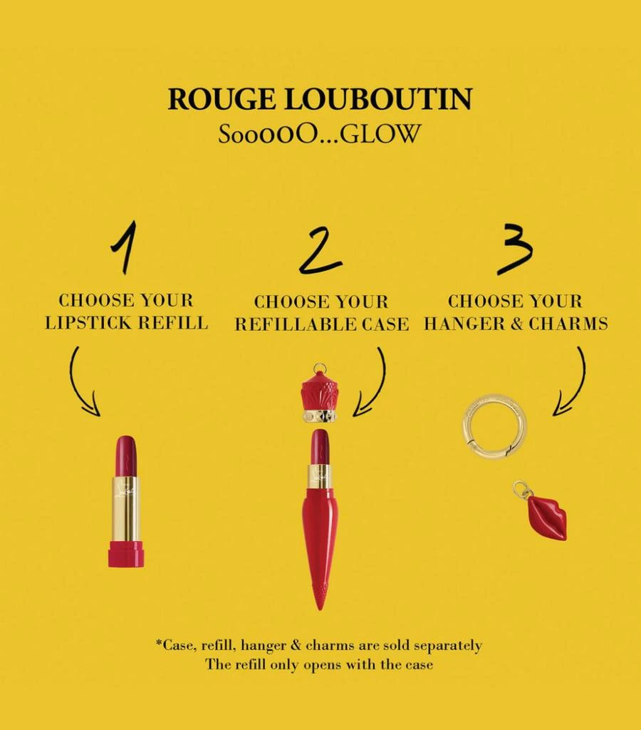 商品Christian Louboutin|SooooO…Glow Lip Colour Lipstick Refill,价格¥194,第3张图片详细描述