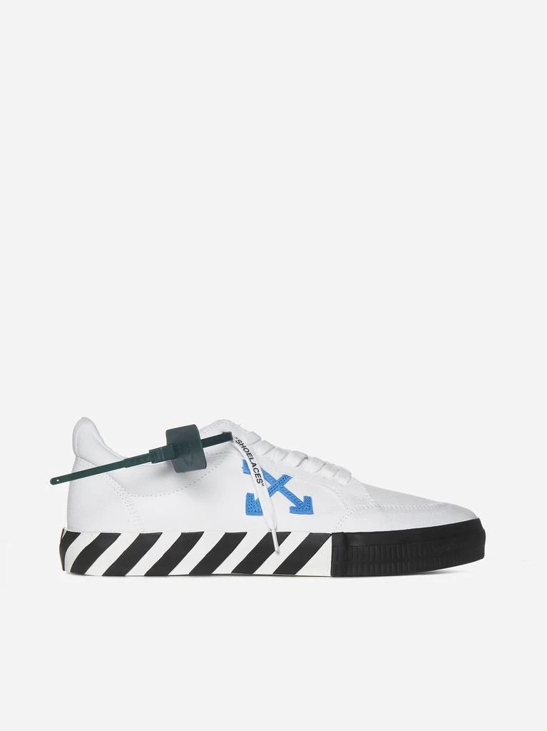 商品Off-White|Low Vulcanized canvas sneakers,价格¥1107,第1张图片