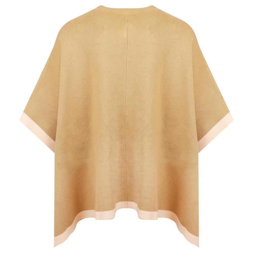 商品Chloé|Beige Knitted Cape,价格¥1107,第6张图片详细描述