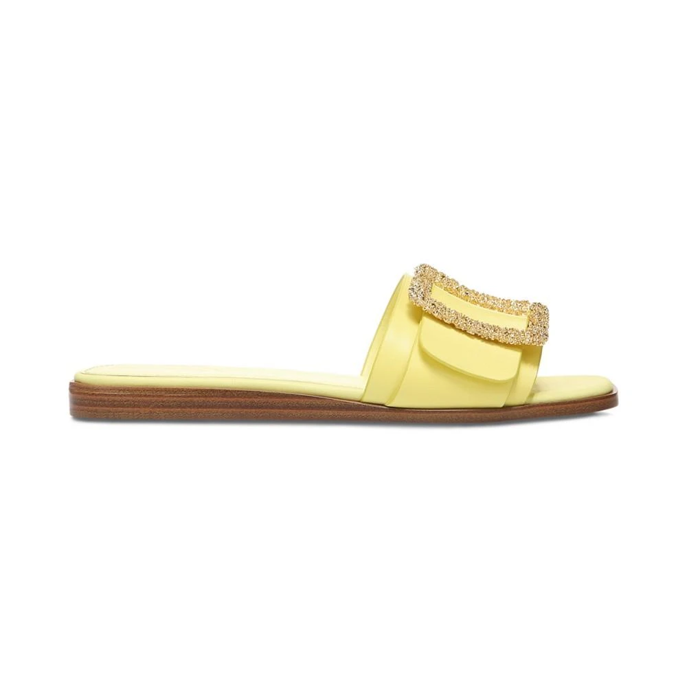 商品Sam Edelman|Women's Inez Buckle Flat Sandals,价格¥532,第2张图片详细描述