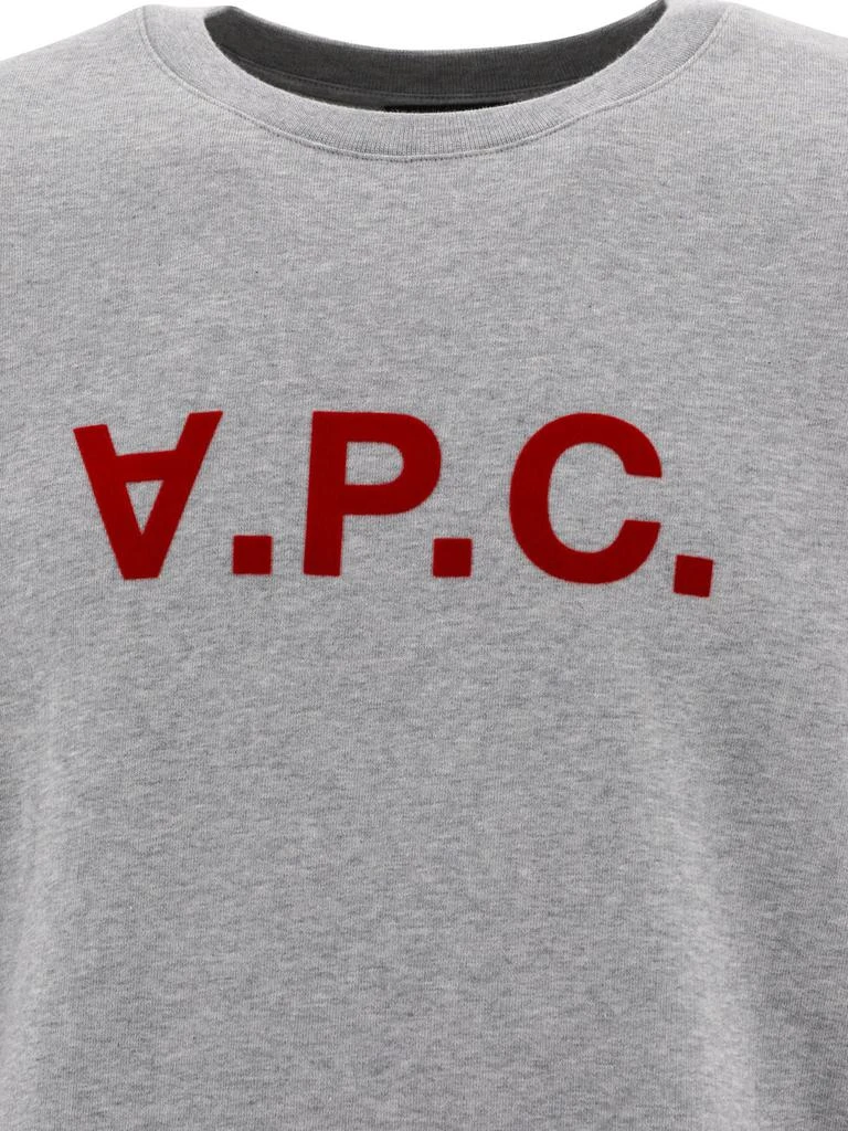 商品A.P.C.|A.P.C. Logo-Printed Straight Hem Sweatshirt,价格¥968,第3张图片详细描述