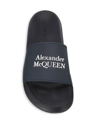 商品Alexander McQueen|男款 徽标人字拖 凉鞋 拖鞋,价格¥474,第5张图片详细描述