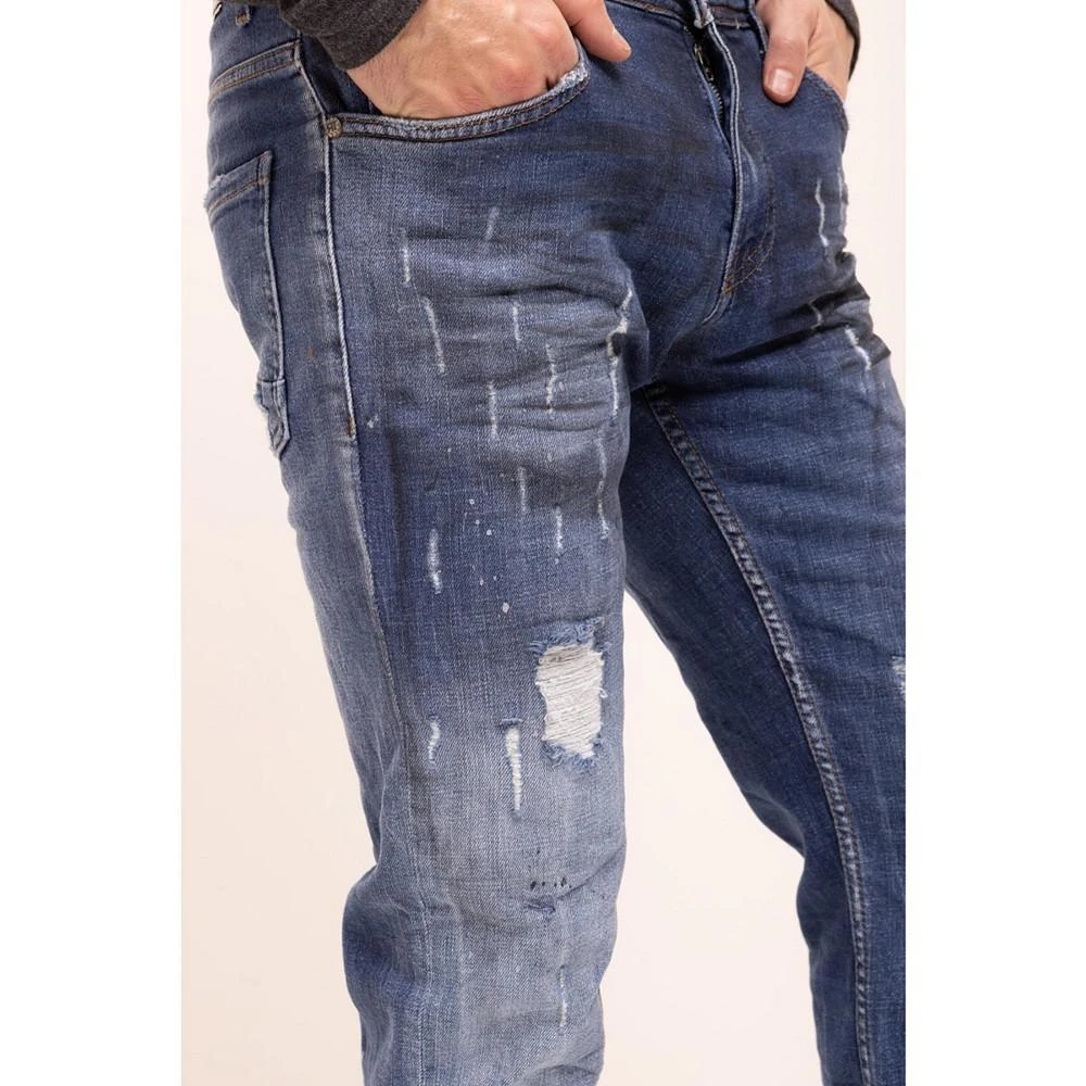 商品RON TOMSON|Men's Modern Oiled Denim Jeans,价格¥1261,第3张图片详细描述