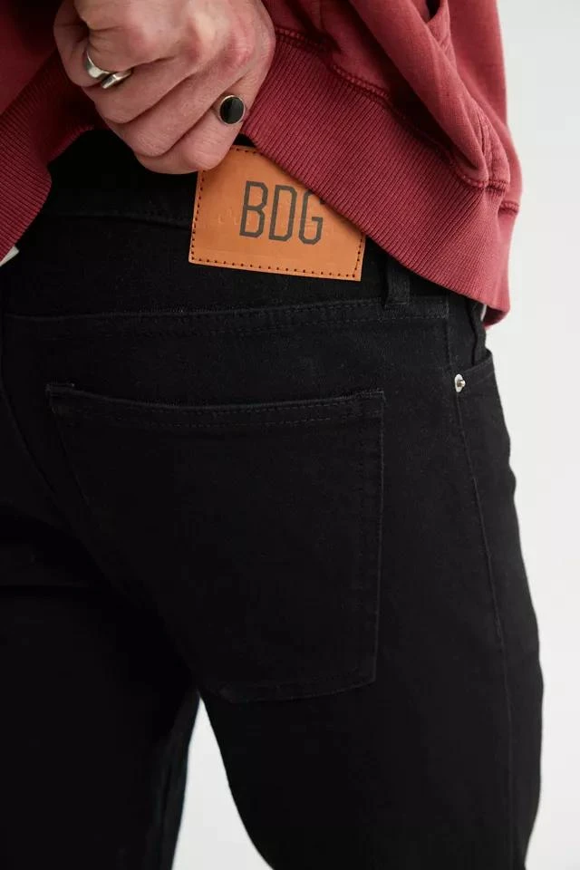 商品BDG|BDG Coated Skinny Jean – Wax Coated Black,价格¥149,第4张图片详细描述