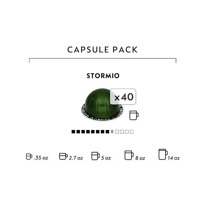 Vertuo Stormio Capsules, 40 Count 商品