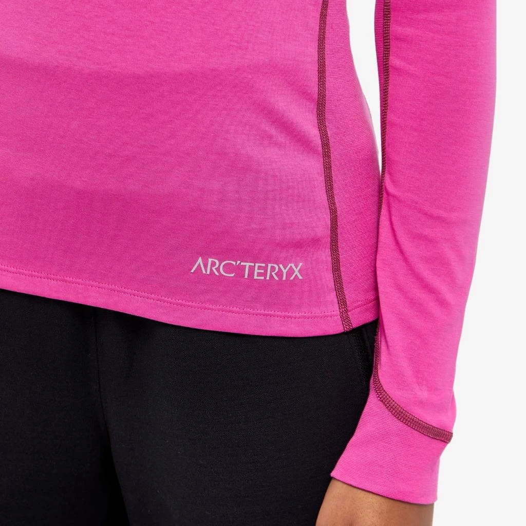 商品Arc'teryx|女式 始祖鸟 System A系列 长袖T恤 粉色,价格¥705,第5张图片详细描述