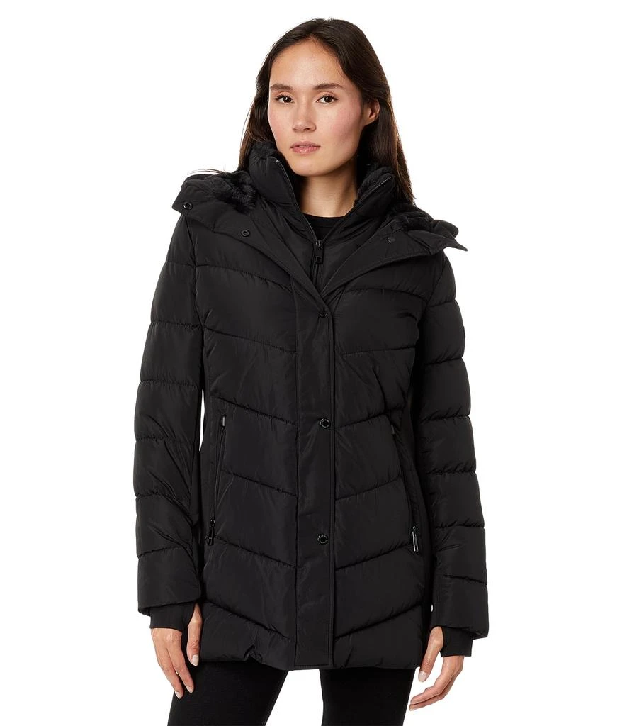 商品Calvin Klein|Scuba Side Puffer,价格¥2368,第1张图片