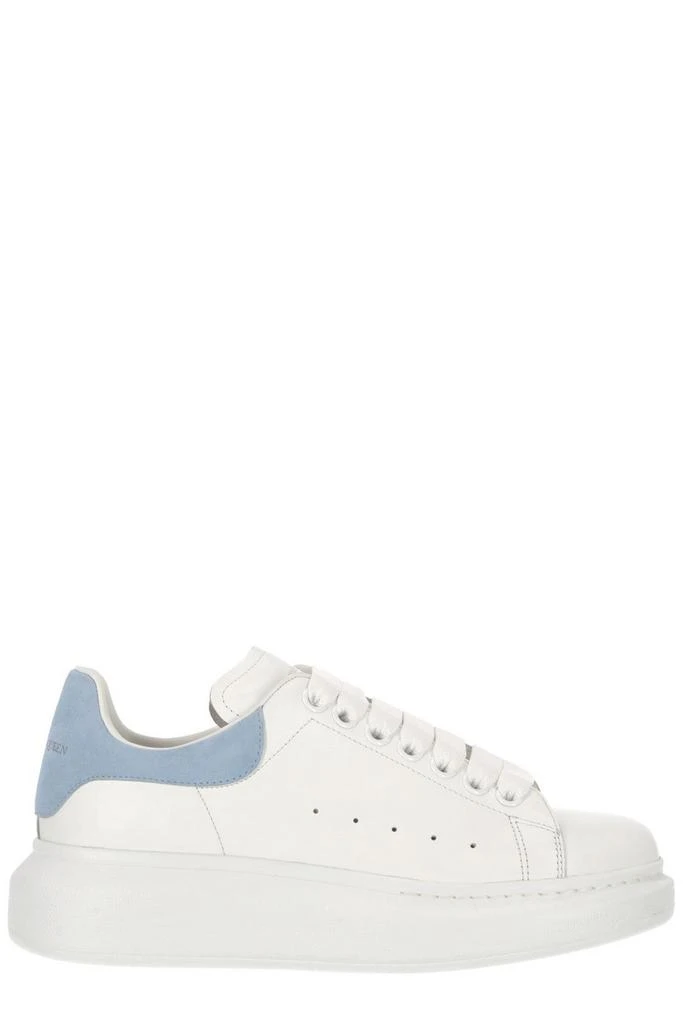 商品Alexander McQueen|Alexander McQueen Lace-Up Round-Toe Sneakers,价格¥3224,第1张图片