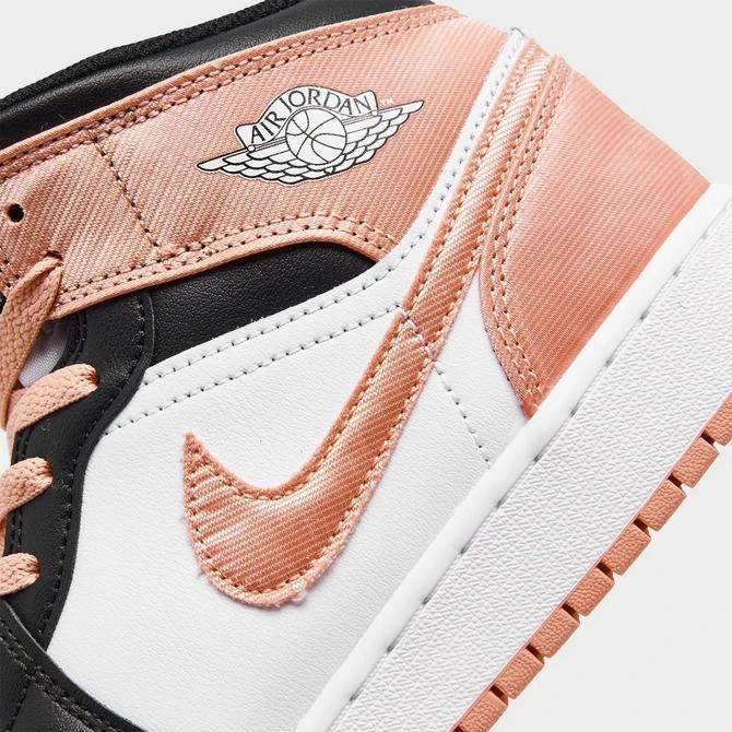 商品Jordan|Big Kids' Air Jordan 1 Mid Casual Shoes,价格¥753,第3张图片详细描述