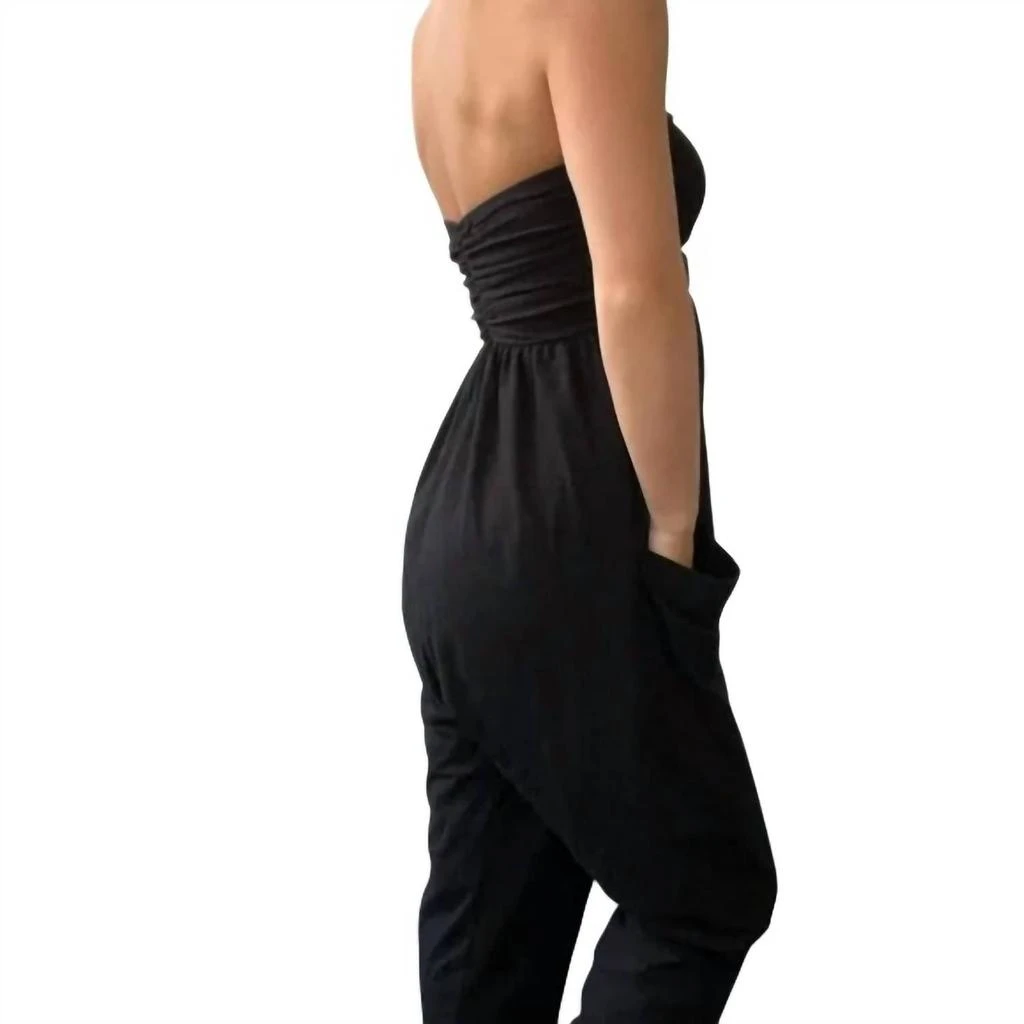 商品BUCKETLIST|Bucketlist - Bowie Strapless Jumpsuit,价格¥413,第3张图片详细描述