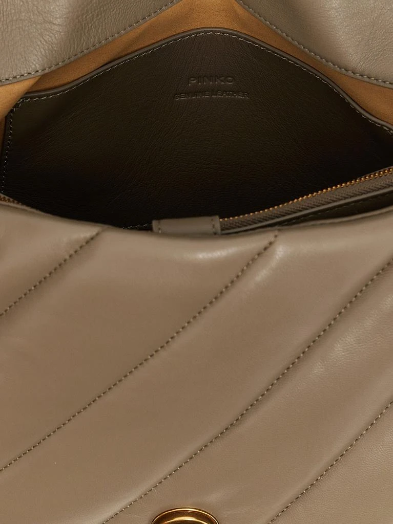 商品PINKO|Love Big Puff Crossbody Bags Beige,价格¥2199,第4张图片详细描述