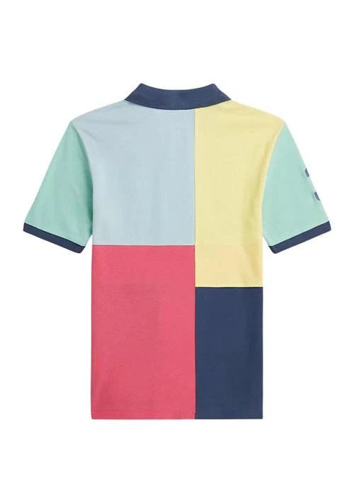 商品Ralph Lauren|Lauren Childrenswear Boys 8 20 Big Pony Cotton Mesh Polo Shirt,价格¥226,第2张图片详细描述