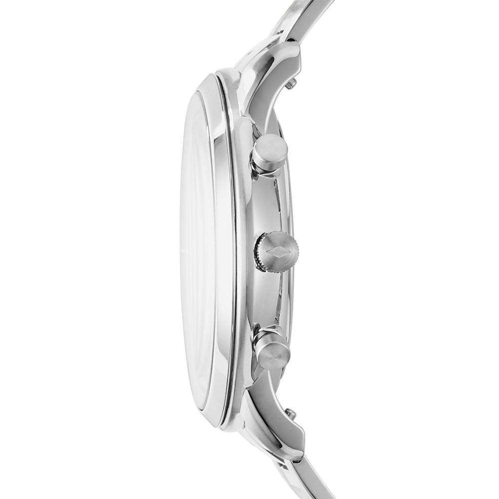商品Fossil|Men's Neutra Chronograph Stainless Steel Bracelet Watch 44mm,价格¥1306,第4张图片详细描述