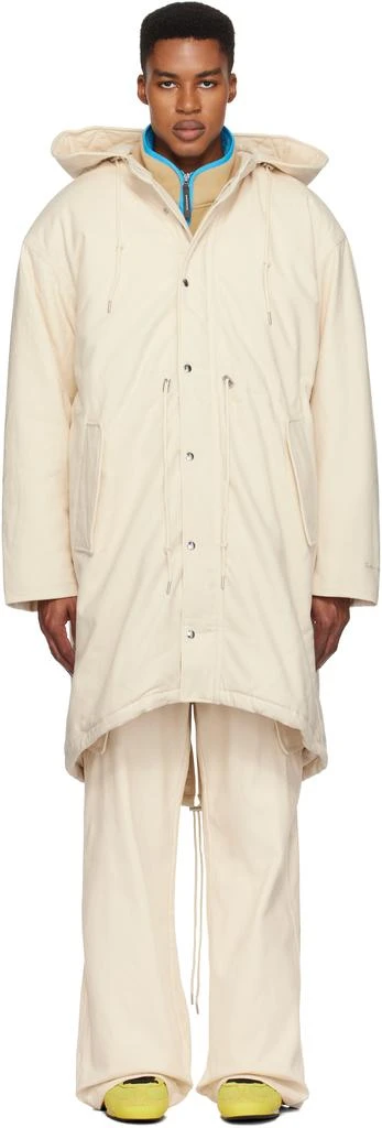 商品WALES BONNER|Off-White adidas Originals Edition Coach Coat & Vest Set,价格¥2709,第1张图片