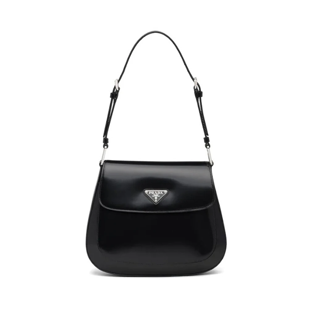 商品[国内直发] Prada|PRADA 女士Cleo系列黑色单肩包 1BD303-ZO6-F0002,价格¥16405,第1张图片