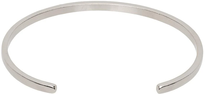 商品MAISON MARGIELA|Silver Logo Cuff Bracelet,价格¥2857,第2张图片详细描述