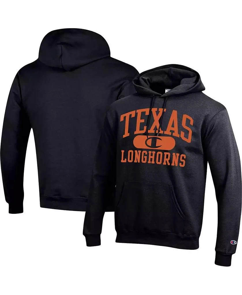 商品CHAMPION|Men's Black Texas Longhorns Arch Pill Pullover Hoodie,价格¥337,第1张图片