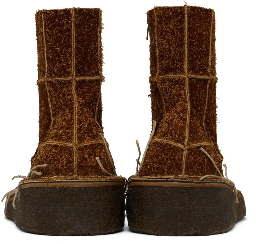 商品Acne Studios|Brown Suede Desert Boots,价格¥4002,第4张图片详细描述