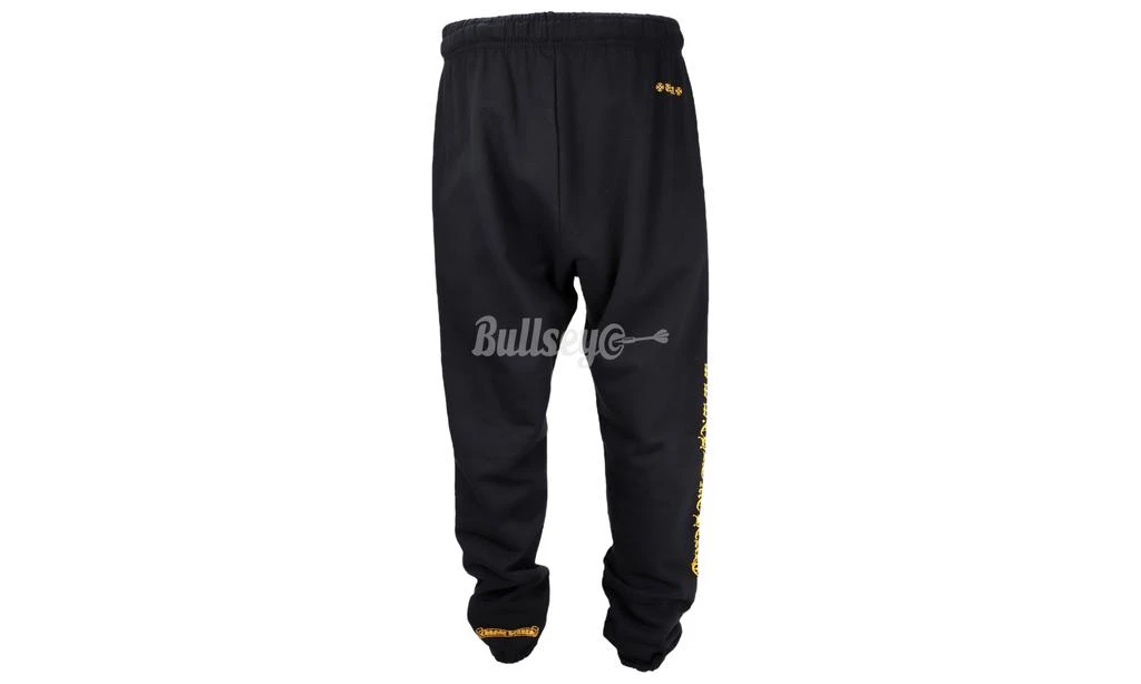 商品Chrome Hearts|Chrome Hearts Online Exclusive Black/Yellow Sweatpants,价格¥5675,第4张图片详细描述