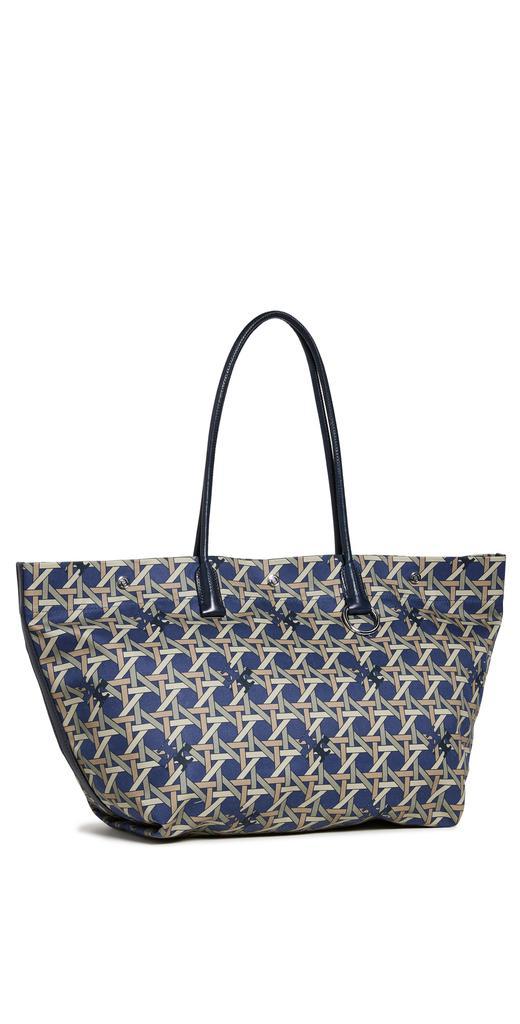 商品Tory Burch|Tory Burch 帆布篮式梭织托特包,价格¥2046,第1张图片