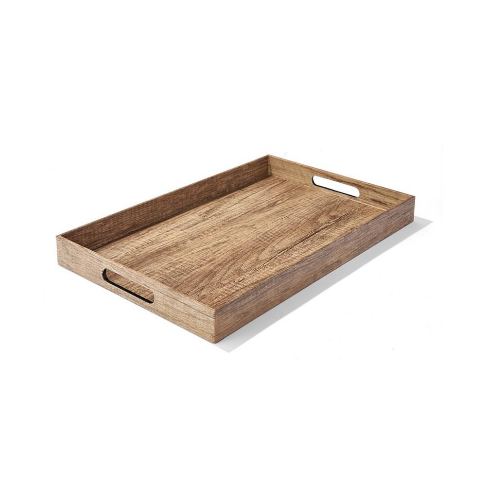 商品American Atelier|Maple Wood Finished Trays Set, 2 Piece,价格¥827,第4张图片详细描述