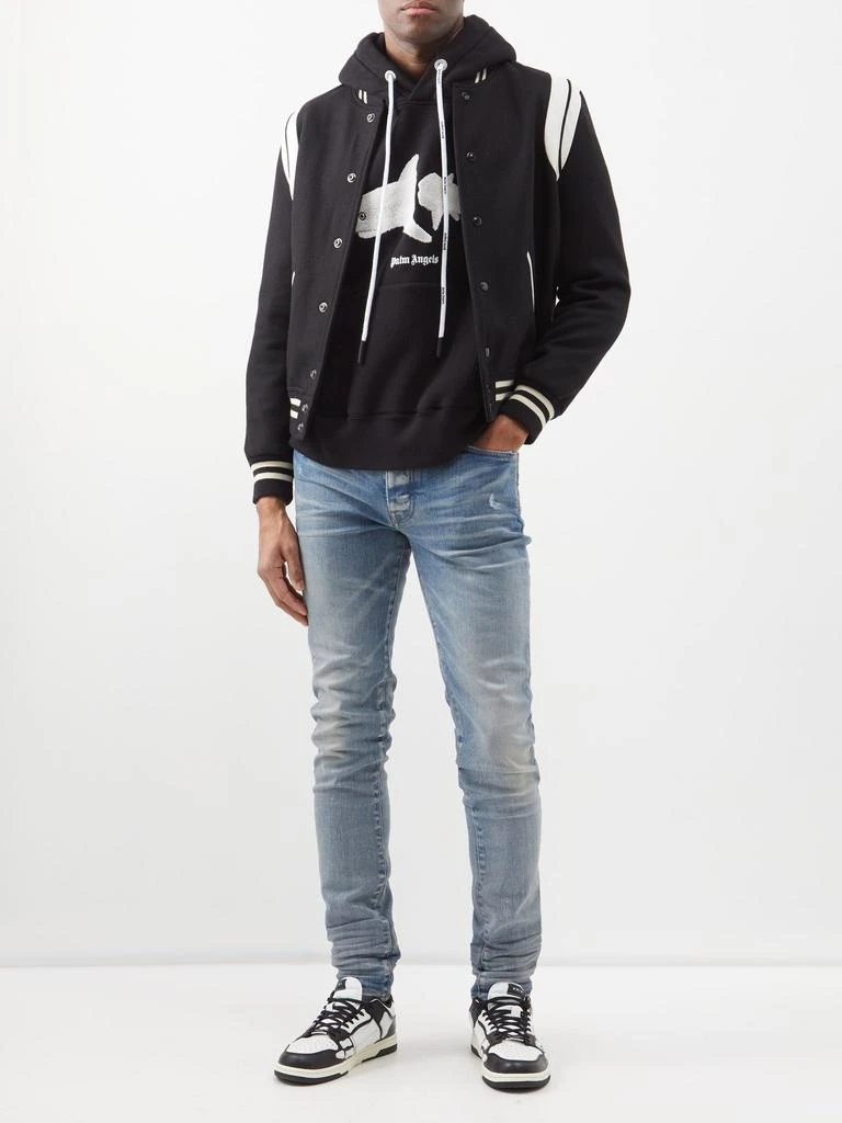 商品AMIRI|Stack distressed skinny-leg jeans,价格¥8028,第2张图片详细描述