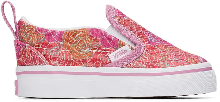 商品Vans|Baby Pink Slip-On V Sneakers,价格¥410,第1张图片