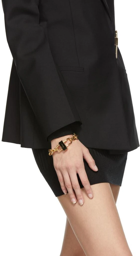 Gold Small G Chain Lock Bracelet 商品