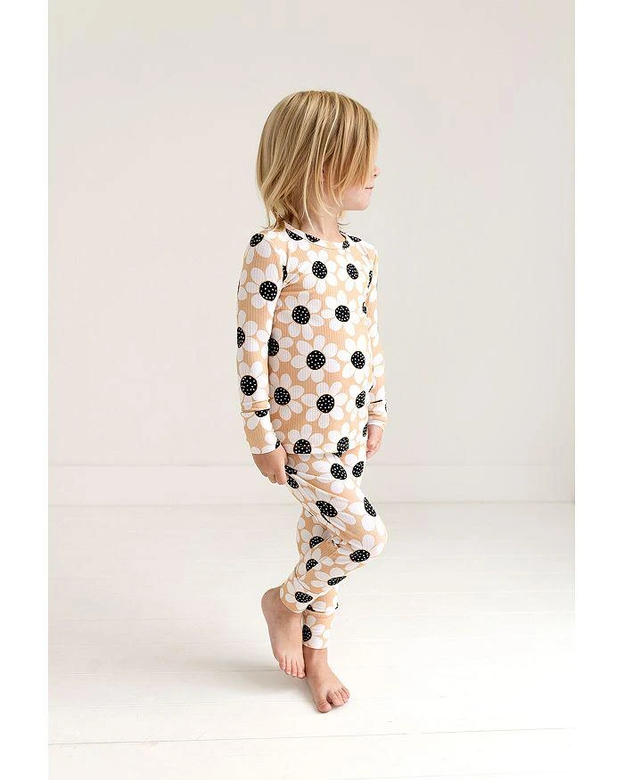 商品Posh Peanut|Girls' Reagan Long Sleeve Ribbed Pajama Set - Baby ,价格¥210,第4张图片详细描述
