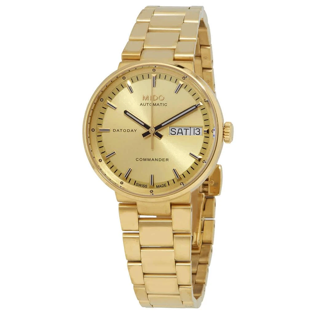 商品MIDO|Mido Comander Automatic Chempagne Dial Ladies Watch M0142303302180,价格¥3129,第1张图片